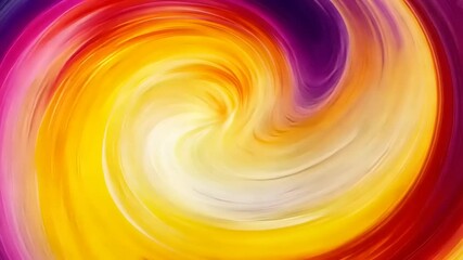 Vibrant swirling colors