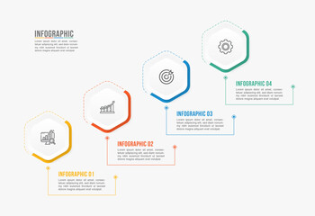 Timeline infographic template design. 3-4-5 options or steps business infographic template design. Can be used for process diagram, presentations, workflow layout, flow chart, steps, banner.