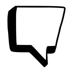 speech bubble illustration