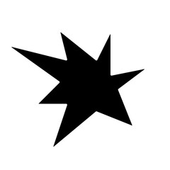 black explotion icon