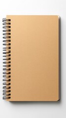 Notebook and pen mockup paired on white