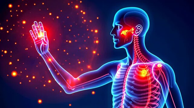 Scanning infections, viral detection, bacterial analysis. Infection control. Viruses invade human cells. Bacteria multiply rapidly inside. Immune response combats infection.