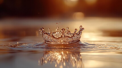 Golden Water Crown