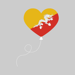 National Flag of Bhutan