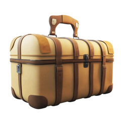 Vintage suitcase travel bag antique luggage retro design old fashioned journey adventure