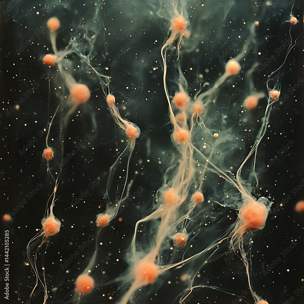 Poster repelling particles: maintaining relational space