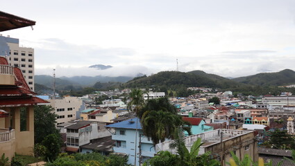view of the city of Betong Yala