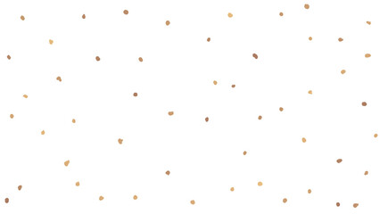 Sparkling gold polka dots png transparent background festive wallpaper