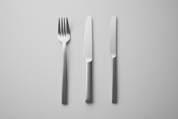 Fork and knives silverware