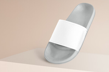 Png sandals mockup transparent summer footwear fashion