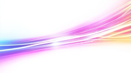 Colorful Abstract Wave Design with Smooth Motion and Flowing Shapes.