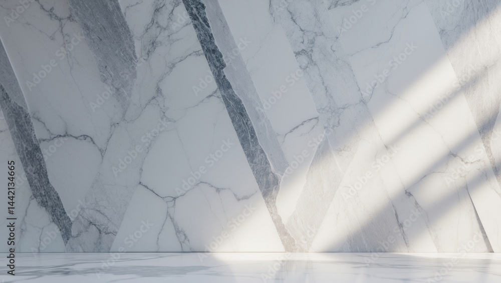 Poster design background featuring marble patterned texture