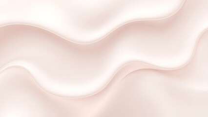 Obraz premium 柔らかなピーチ色のウェーブ