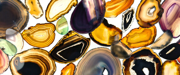 agate mineral texture