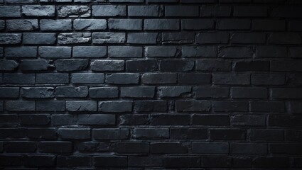 Background featuring a black brick wall
