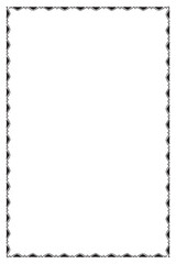 Png frame corner border bohemian tipi ornament
