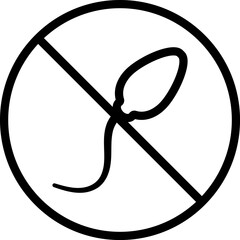Contraception pills icon. Vector illustration