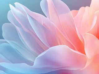 Abstract pastel flower petal texture