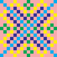 abstract colorful mosaic background