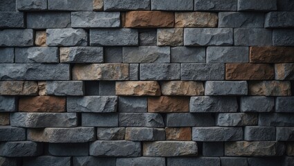 Naklejka premium Distressed tile wall design
