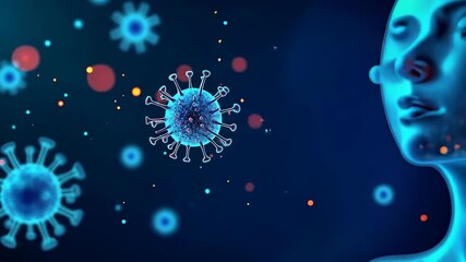 Scanning infections, viral diagnostics, disease tracking. Immune response. Skin cells resist viral entry. Immune system combats infection efficiently. Healthcare strategies boost immunity levels.