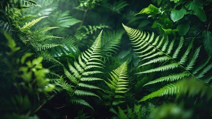 greenery fern
