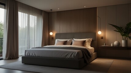Serene Modern Bedroom