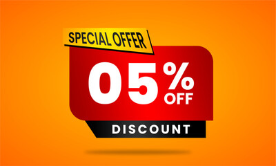 Special Discount 5% Off Promo