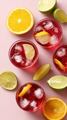Refreshing Summer Citrus Cocktails - Vibrant Colors