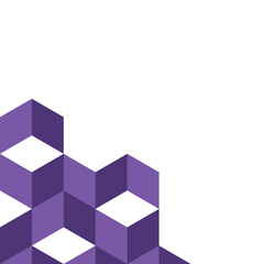 Obraz premium Parallelogram Pattern Corner