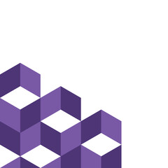 Obraz premium Parallelogram Pattern Corner