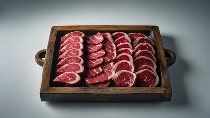 Cooking raw meat to perfection in a pot