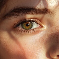 Fototapeta premium Close-up of a human eye