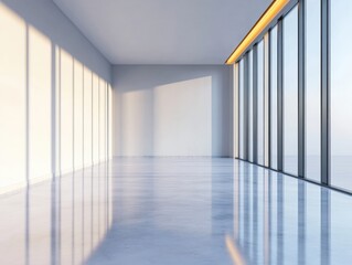 Obraz premium Empty room interior space