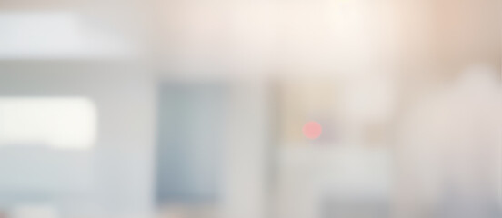 Blurred interior with light tones suggests a clean modern space.