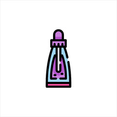 vector illustration of a light bulb