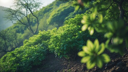 Obraz premium Mahaleb cherry blossoms in Spring