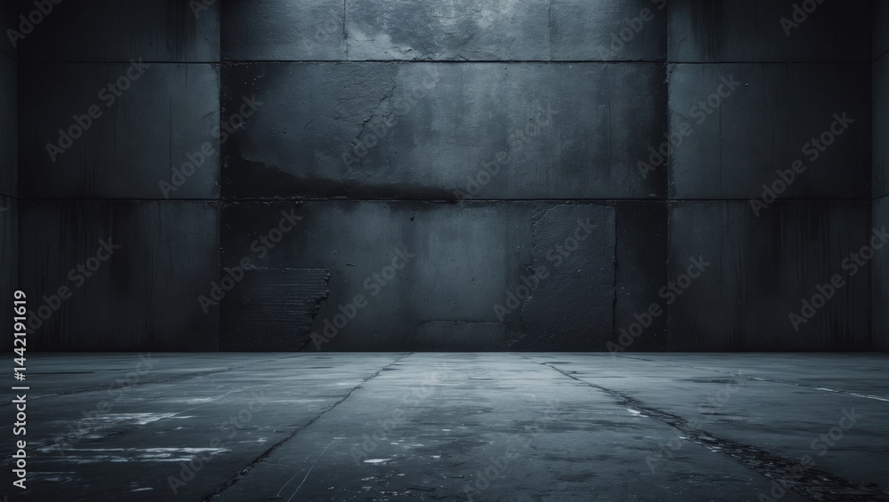 Poster dirty concrete wall background featuring a textured pattern for product display.