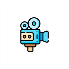 Fototapeta premium video camera icon