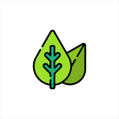 green leaf icon