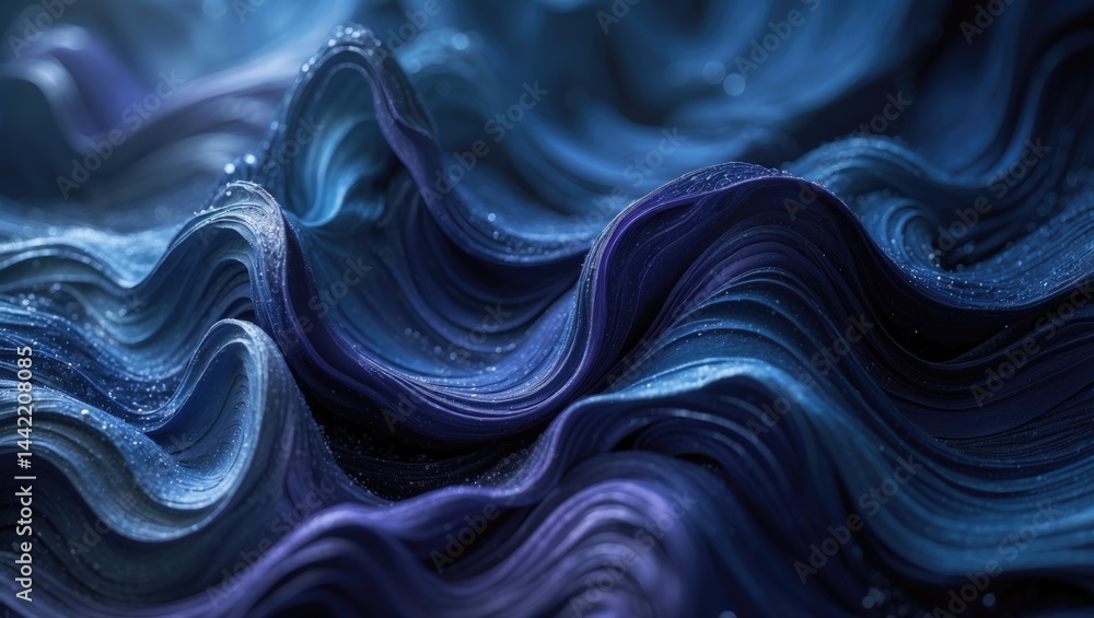 Poster background with a textured pattern in blue-purple for design