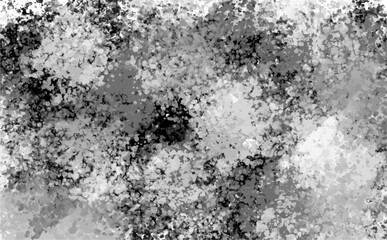 水彩テクスチャの背景画像　ベクター　白黒　グレー