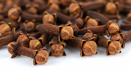 Aromatic Cloves: Close-Up of Dried Spice Buds
