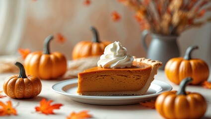 Ready-to-Eat Sweet Pumpkin Pie Made at Home