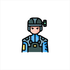 cartoon police officer
