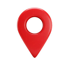 red map pointer
