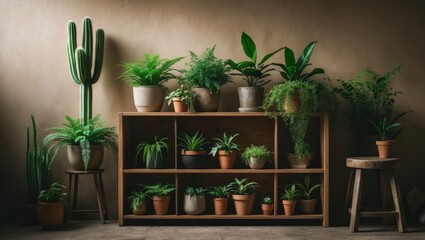 Houseplants Within the Home