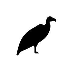 Vulture silhouette bird icon