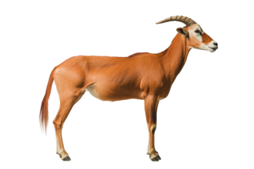 Side view of a  antelope