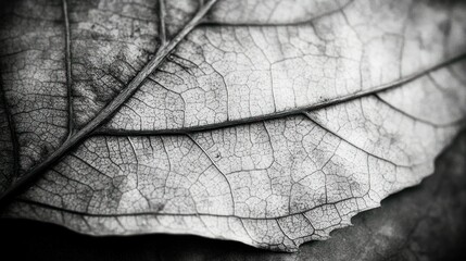 Obraz premium A close up view of a decaying leaf structure